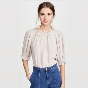 VELVET by graham & spencer rosabel top in corset made in USA size small